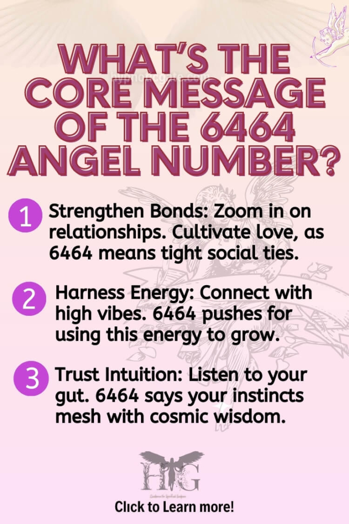 6464 angel number meaning