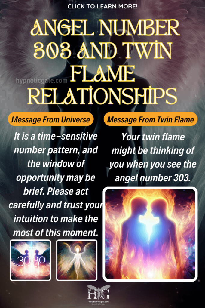 Angel Number 303 and Twin Flame Relationships