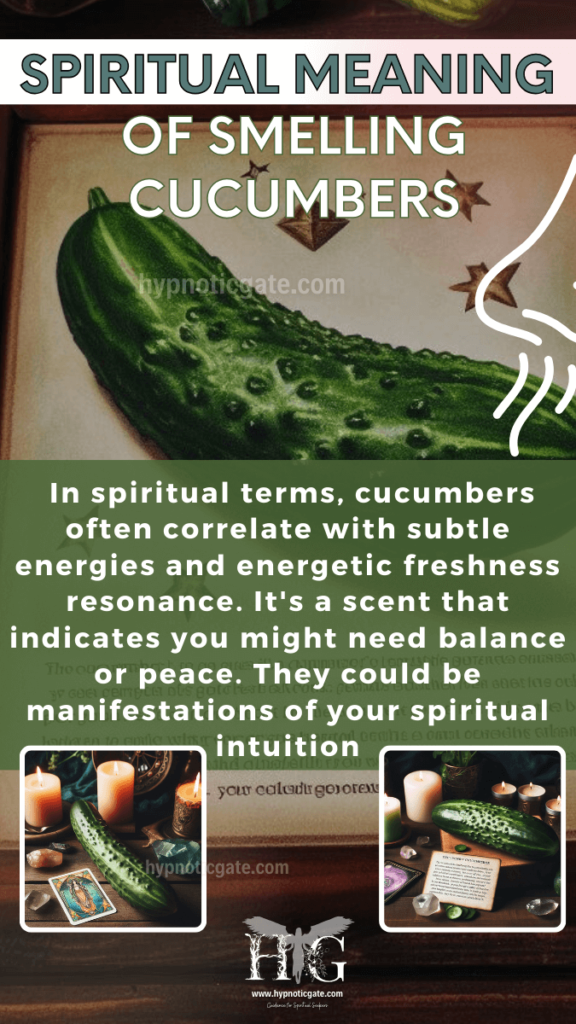 Spiritual Meaning of Smelling Cucumbers