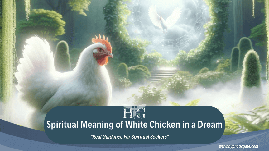 spiritual meaning of white chicken in a dream