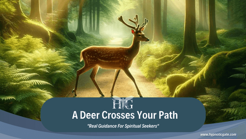 A Deer Crosses Your Path
